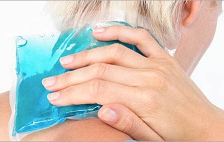 سرما درمانی برای درمان رگ به رگ شدن گردن